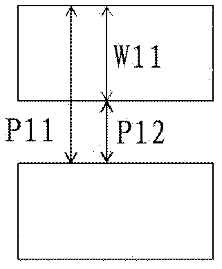 Staggered-pins structure for substrate