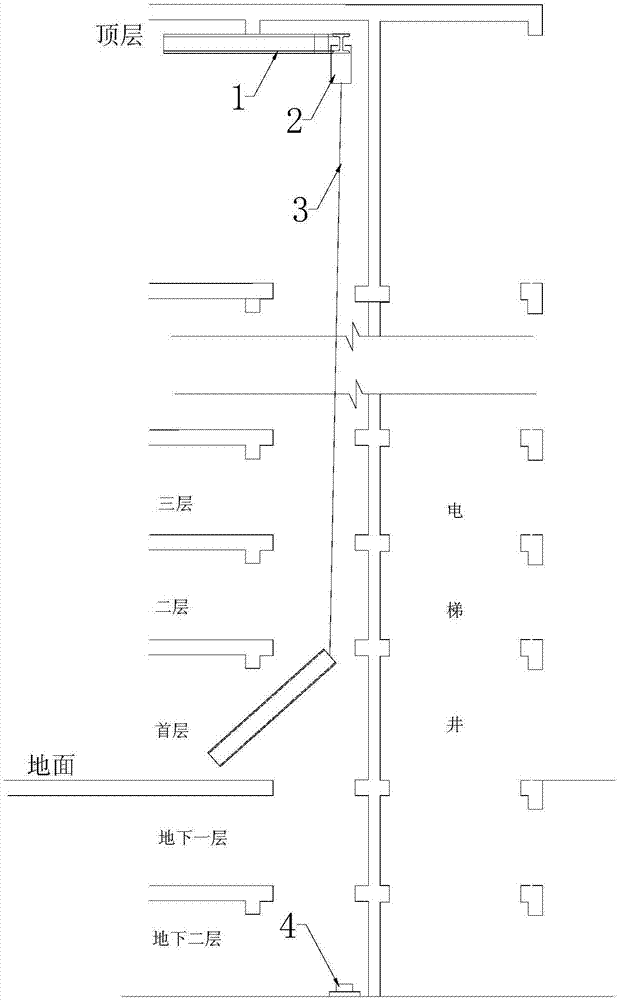 Method and equipment for mounting large-diameter pipelines in tube well and application method of equipment