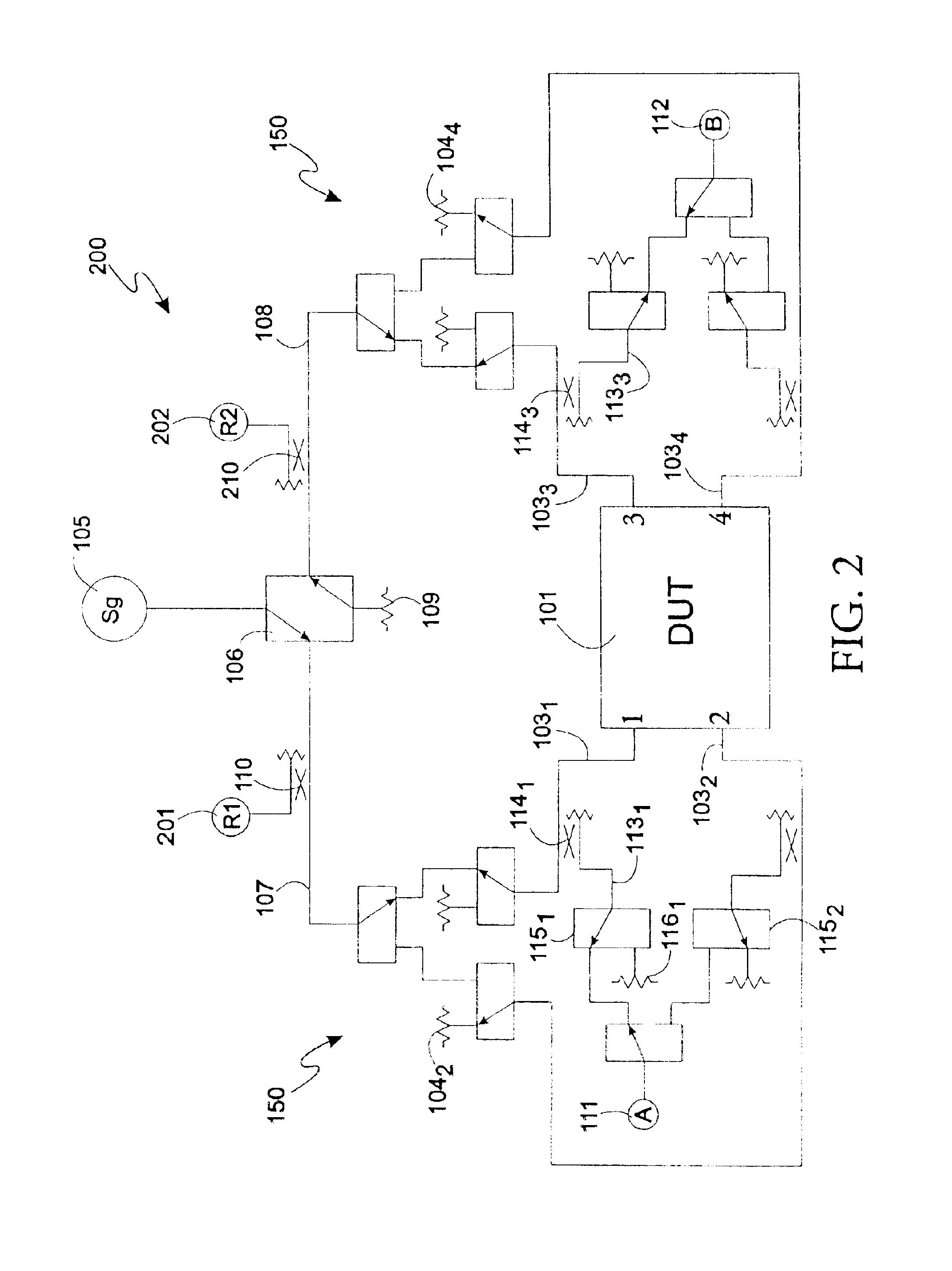 Method and apparatus for performing multiport through-reflect-line calibration and measurement