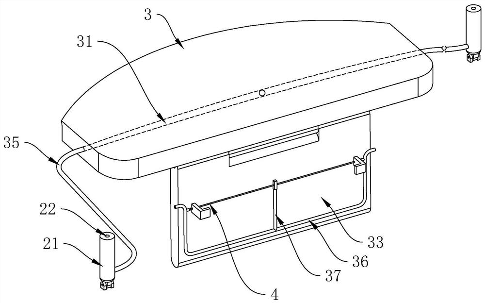 A support instrument for oral medical examination