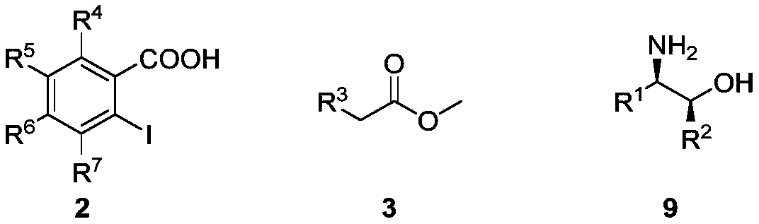 NON type chiral bisoxazoline ligand nd synthesis method and application thereof