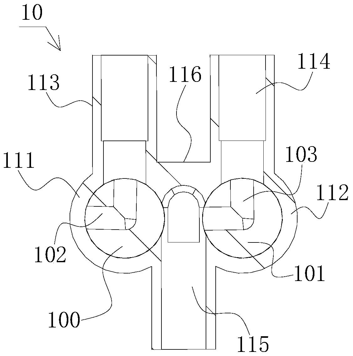 Nutrition pump, infusion device, control valve and liquid control method