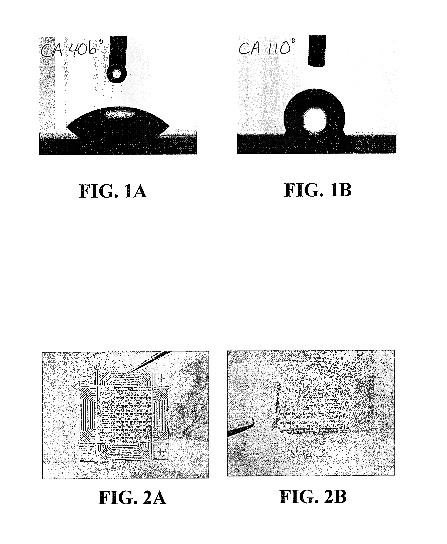 Surface treatment of an organic or inorganic substrate for enhancing stability of a lithographically defined deposited metal layer