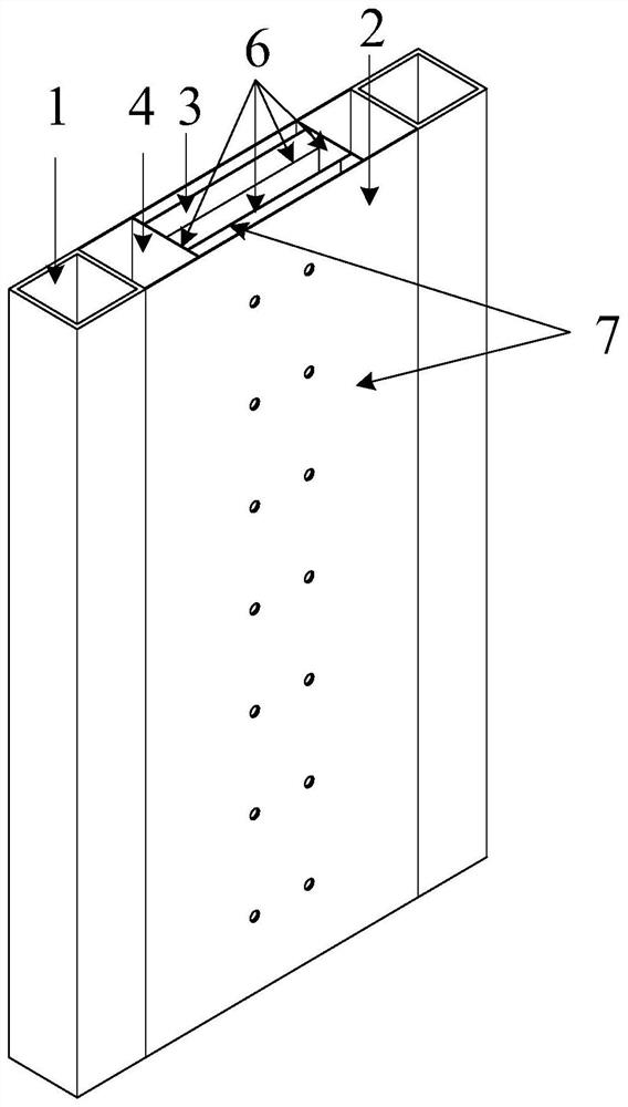 Modularized fabricated double-steel-plate shear wall