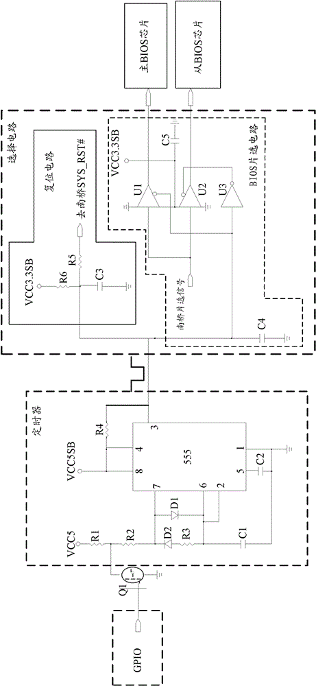 The method of starting the computer, bios automatic recovery circuit
