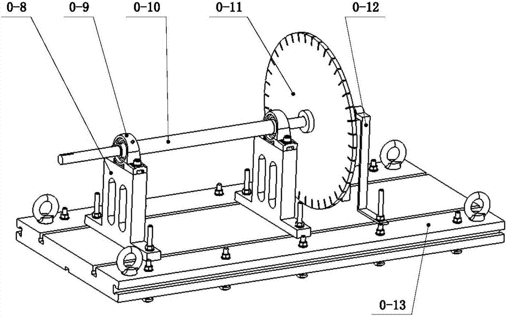Modularization multifunctional rotor experiment table