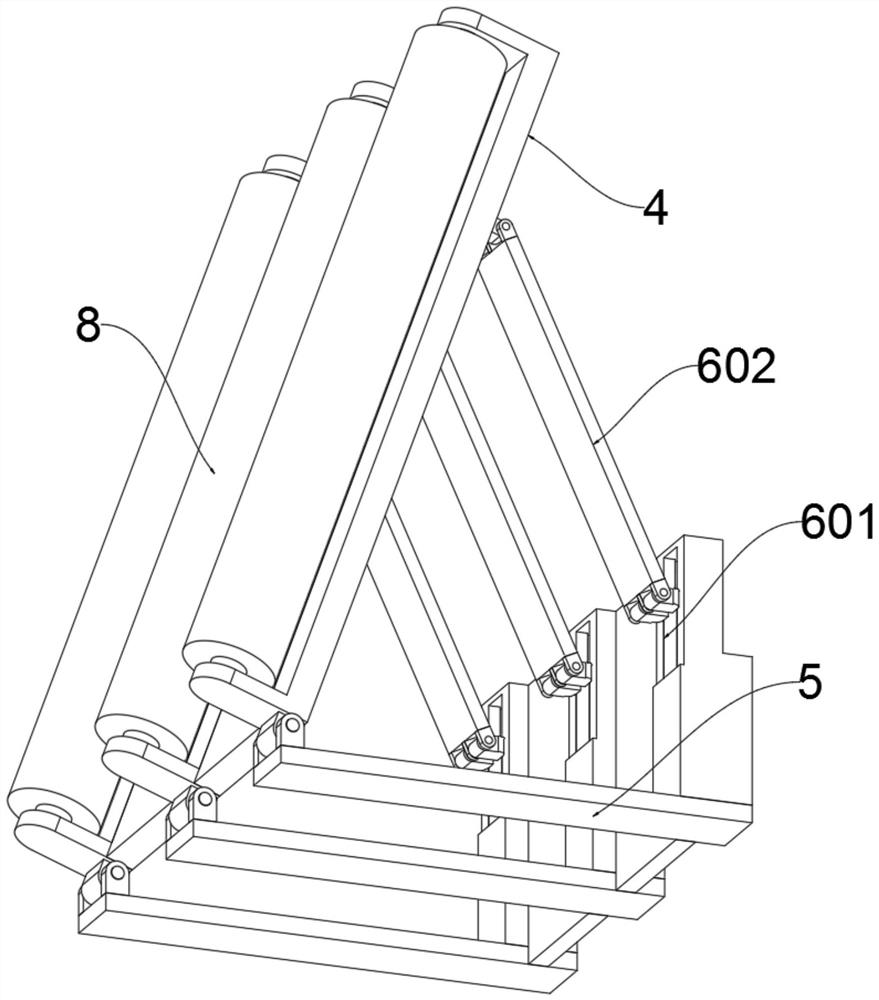 Anti-collision design structure for emergency escape lane of expressway