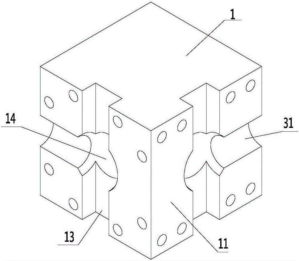 Intelligent unfolding and folding module adopting multi-unit series-parallel connection control