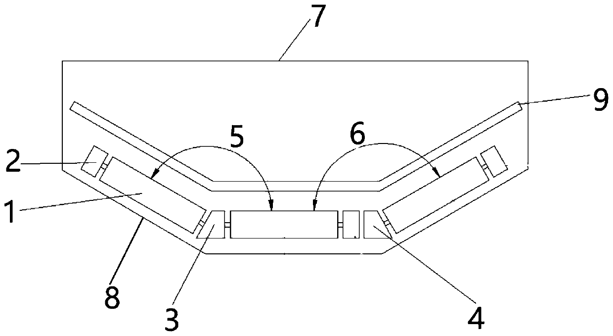 Wind supply mechanism and air treatment device