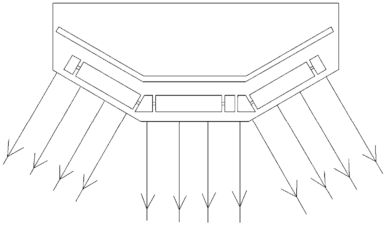 Wind supply mechanism and air treatment device