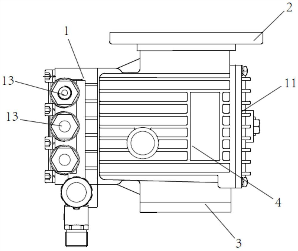 A production and processing method of a high-quality high-pressure cleaning machine plunger pump