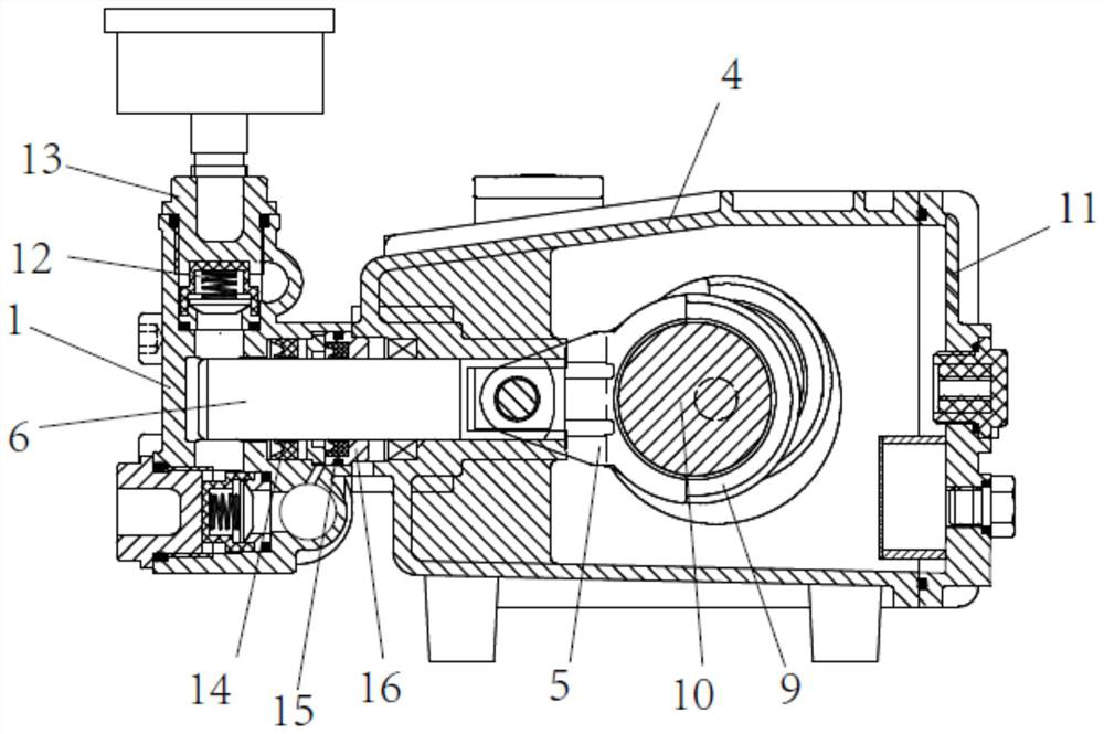 A production and processing method of a high-quality high-pressure cleaning machine plunger pump