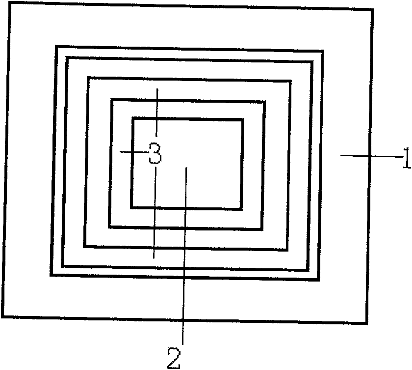 Enclosed type overlapped garden residence