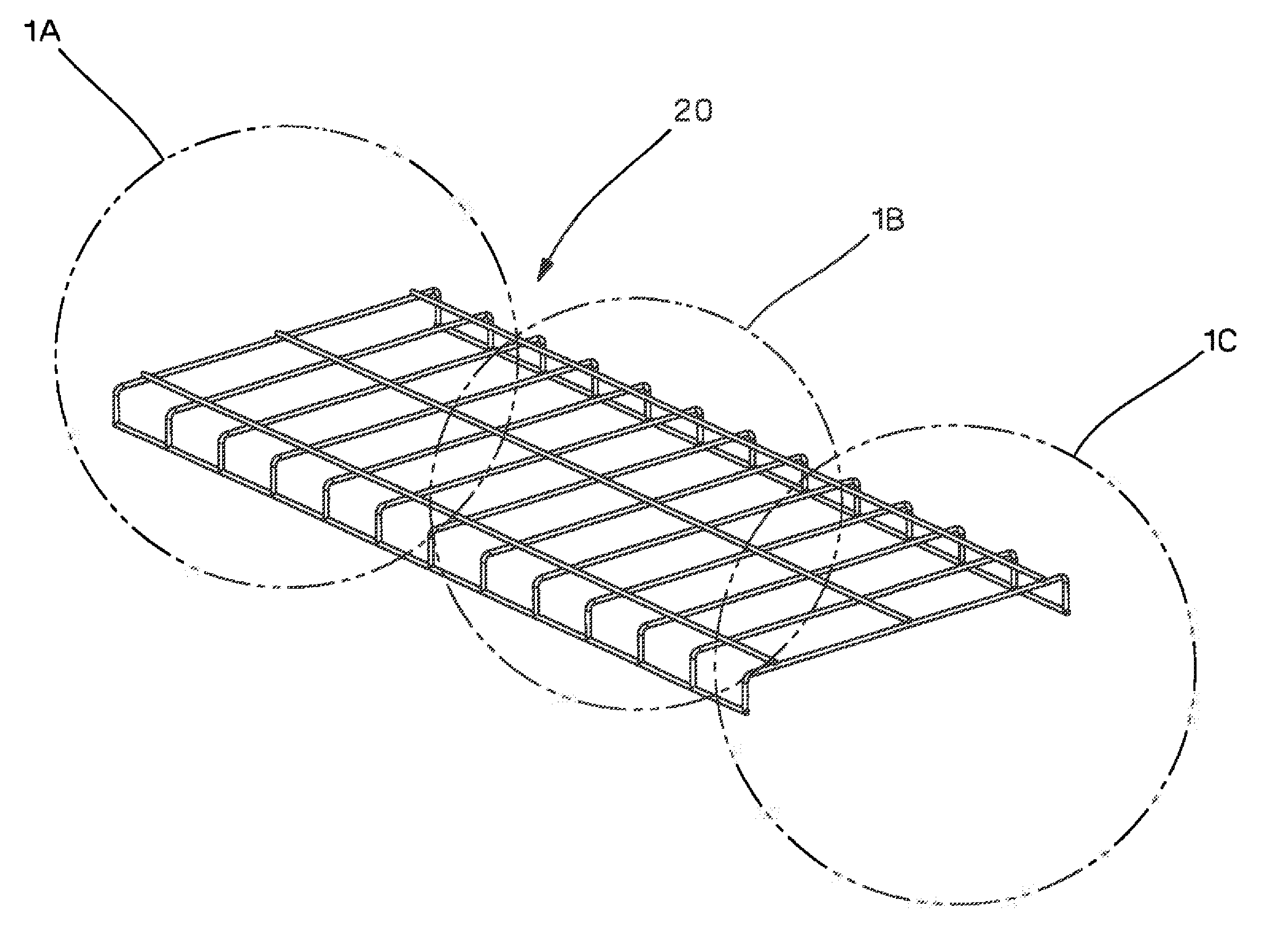 Telescoping Wire Cable Tray System