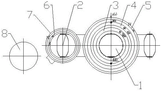 A line-end on-load voltage regulation single-phase 220kv high-impedance transformer