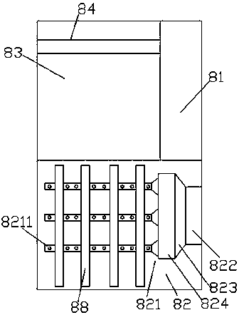 A drying device with a selective drying rack