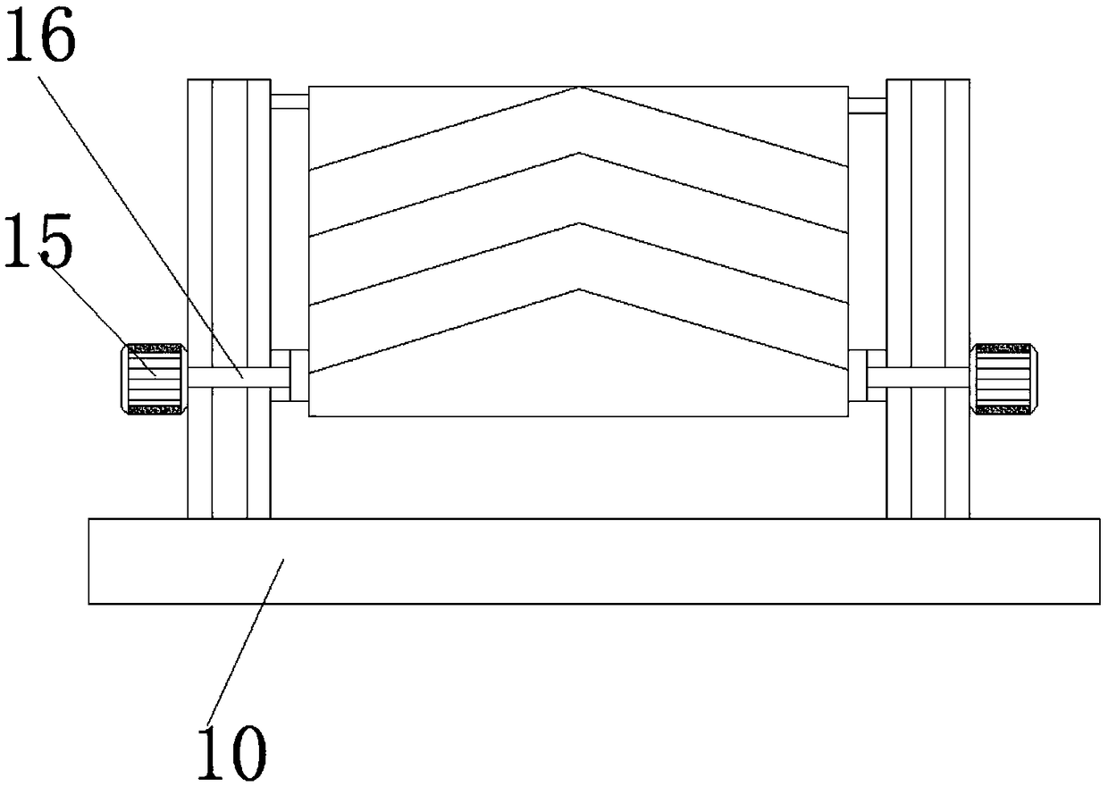 Feeding device used for new material technology development and having good stability