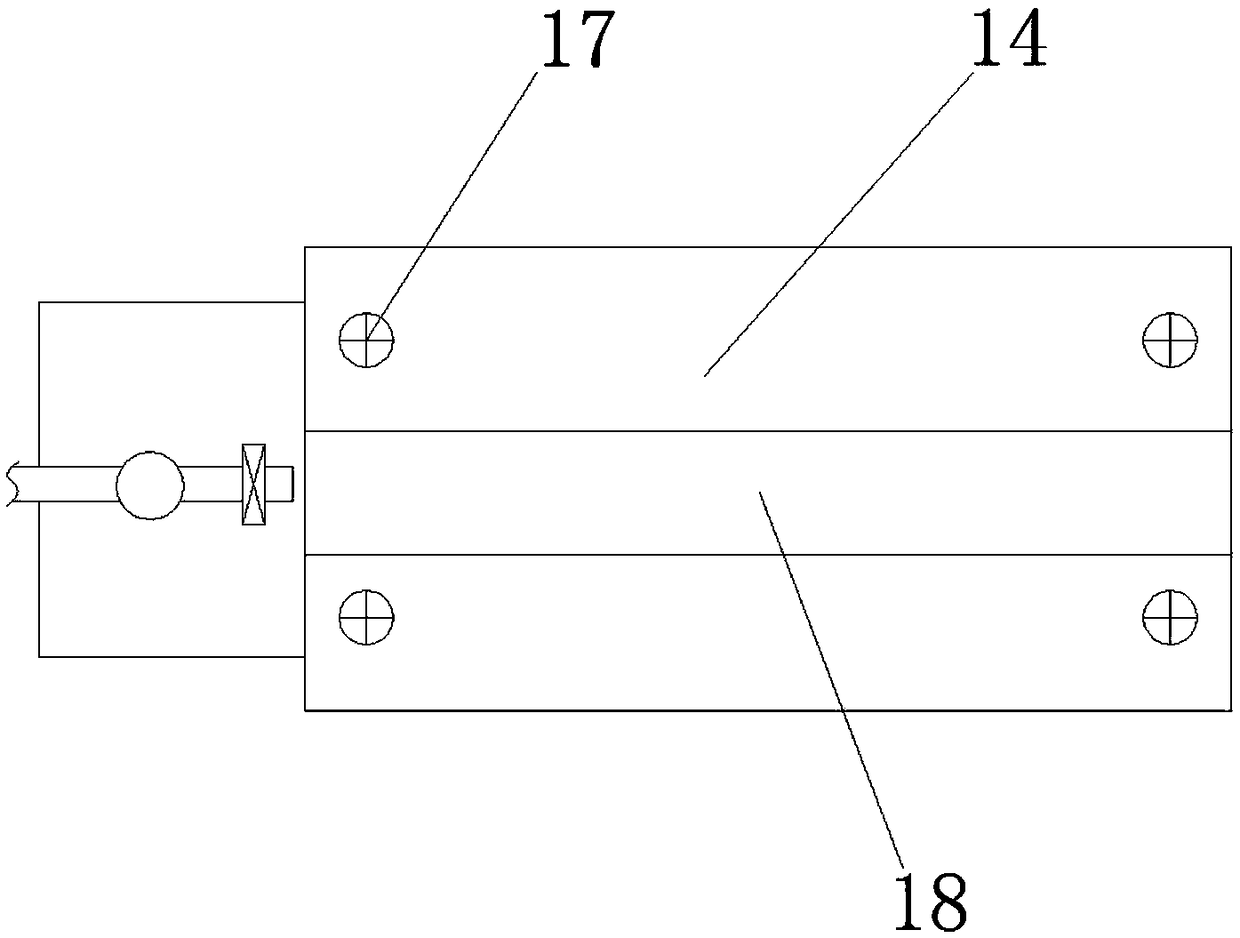 Feeding device used for new material technology development and having good stability