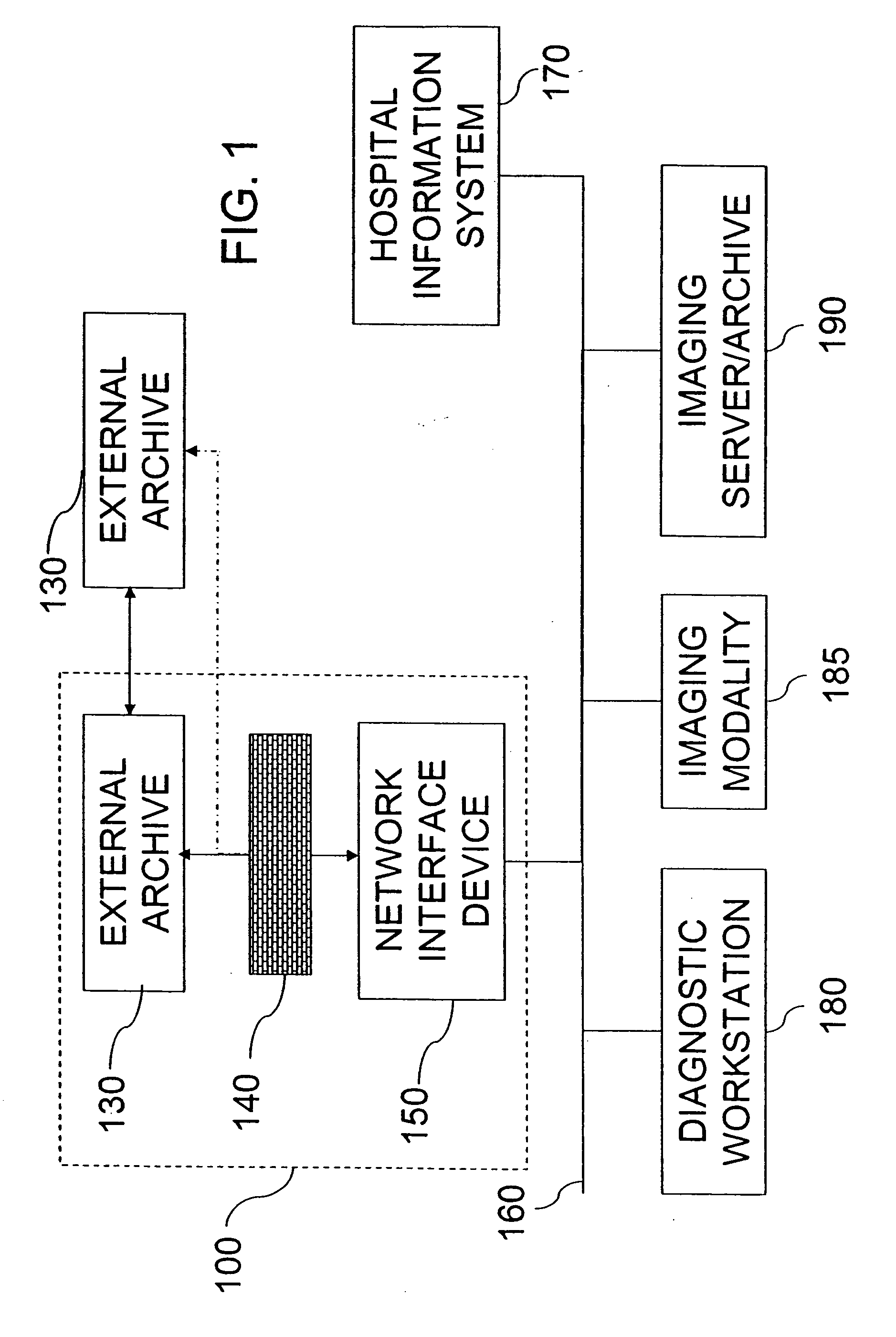System and method for backing up medical records