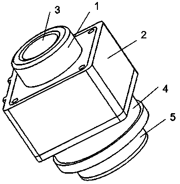 Bionic zoom lens and driving device thereof