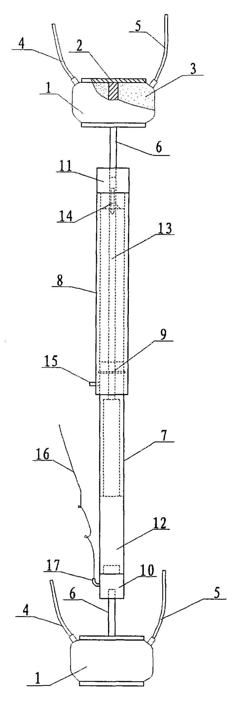 Built-in joint meter and method for detecting openness of slit