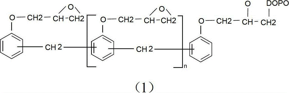 A flame-retardant copper-clad laminate coated with phosphorus-containing and halogen-free solids and its preparation method