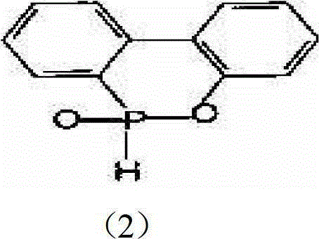 A flame-retardant copper-clad laminate coated with phosphorus-containing and halogen-free solids and its preparation method