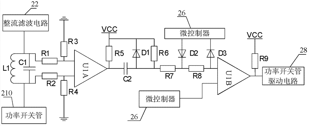 Non-contact power supply device for axle load electronic equipment in rotator