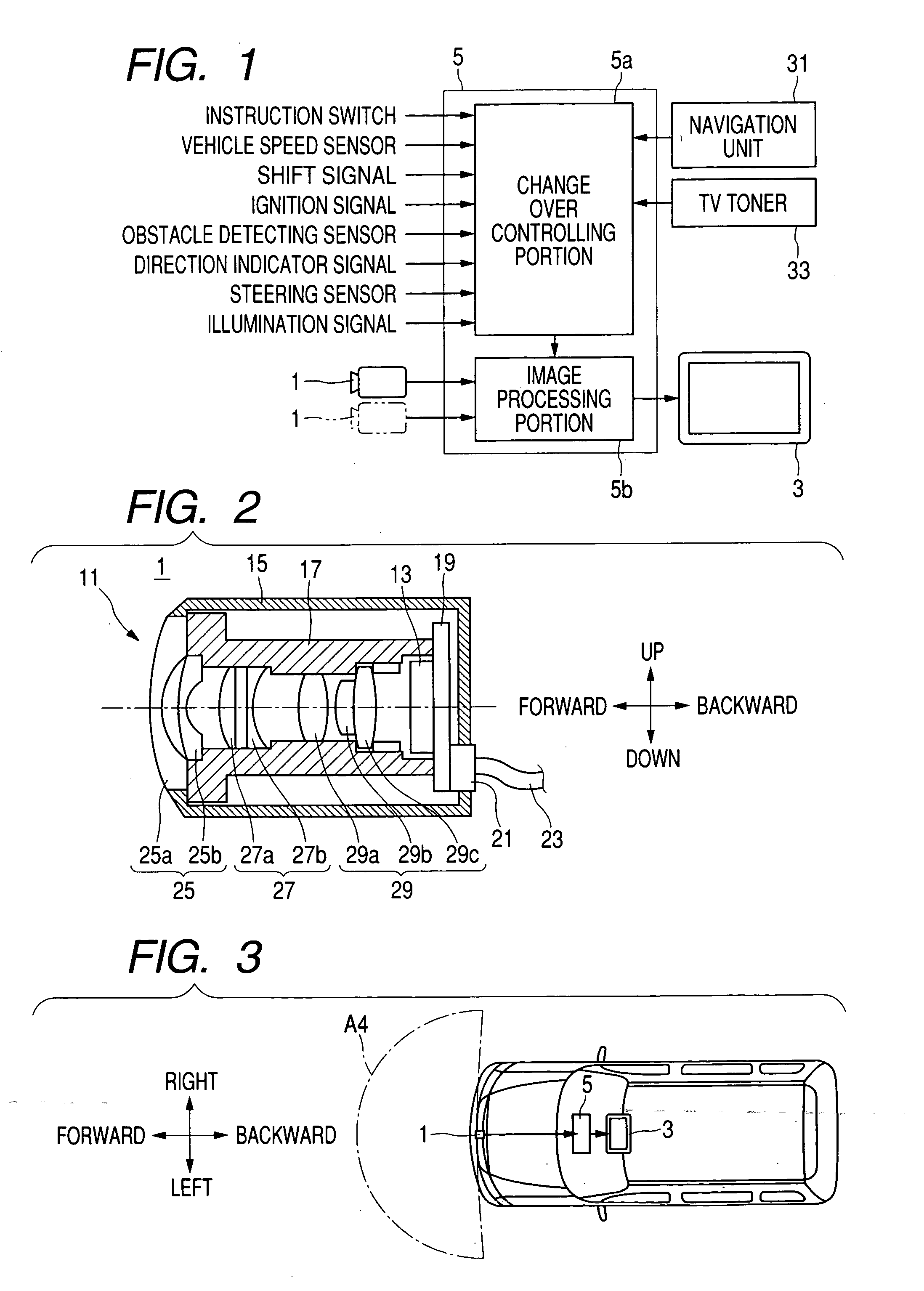 Camera unit and apparatus for monitoring vehicle periphery