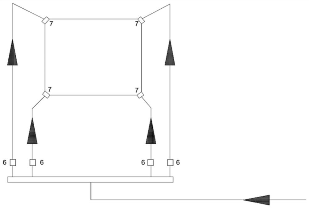 Flue gas recirculation system for preventing low-temperature corrosion of tangentially pulverized coal fired boiler