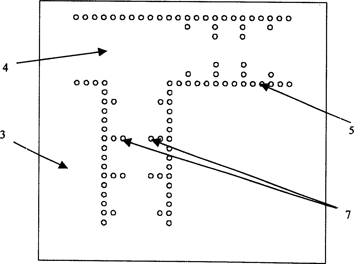 Chip integrated waveguide multiplexer