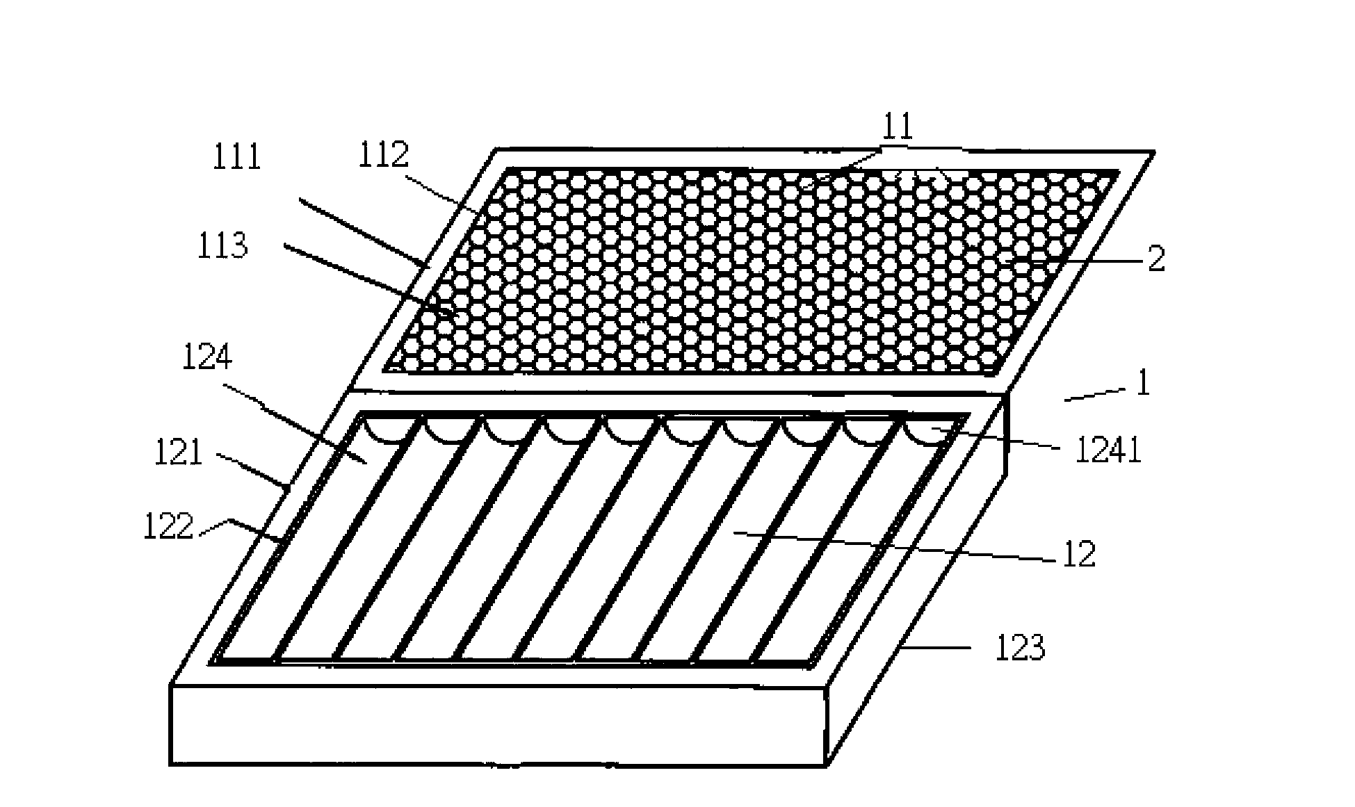 Packing box anti-vibration structure