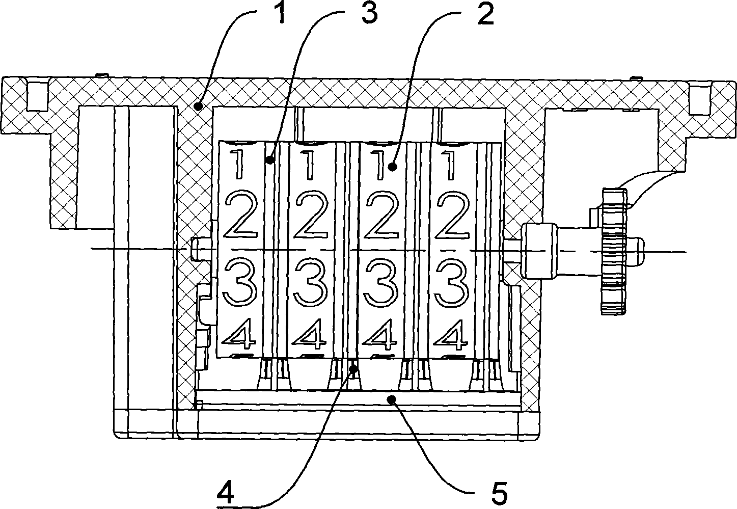 Data collection device of intelligent metering device