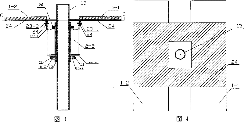 High-power rack-driven depression angle-tracking three-dimensional solar lighting device