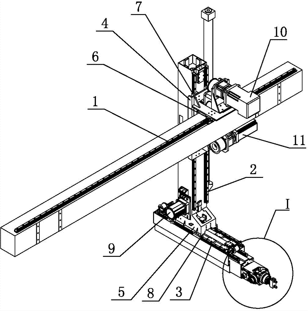 Six-axis bending robot