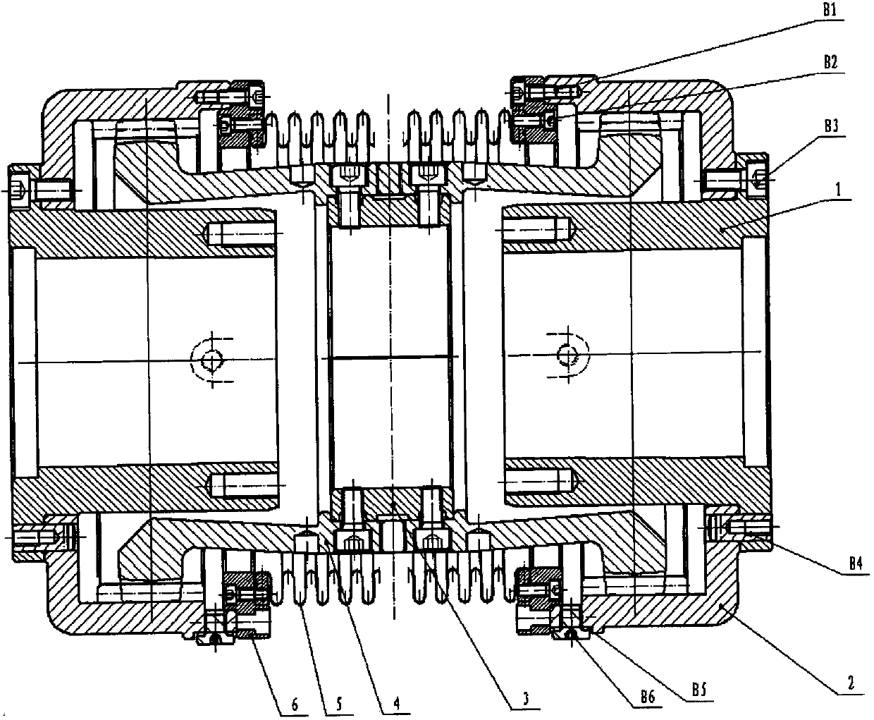 Tooth-type coupler