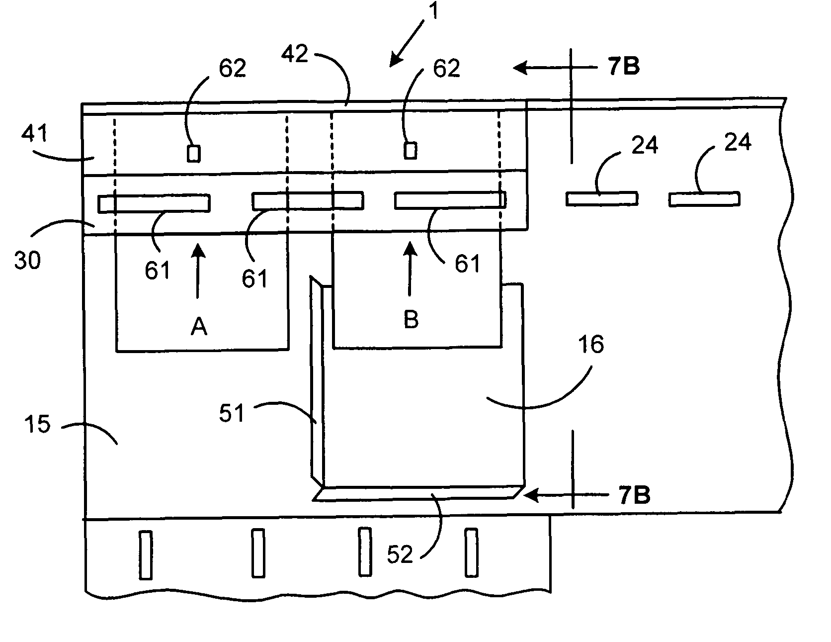 High throughput right angle turn module