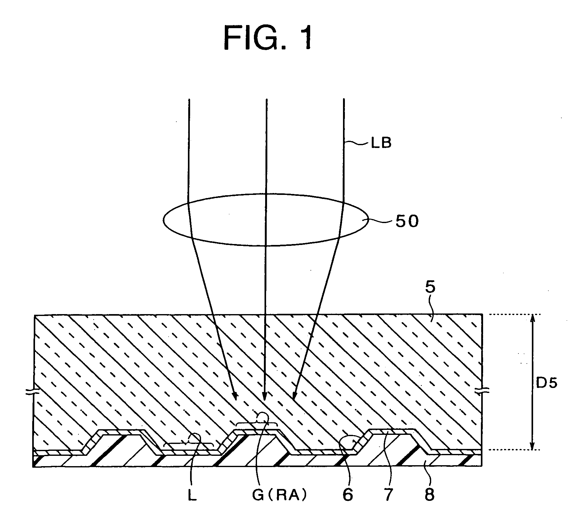 Optical recording medium with high density track pitch and optical disk drive for recording and playback of the same
