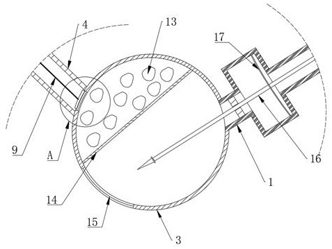 Overturn-preventing device for ship