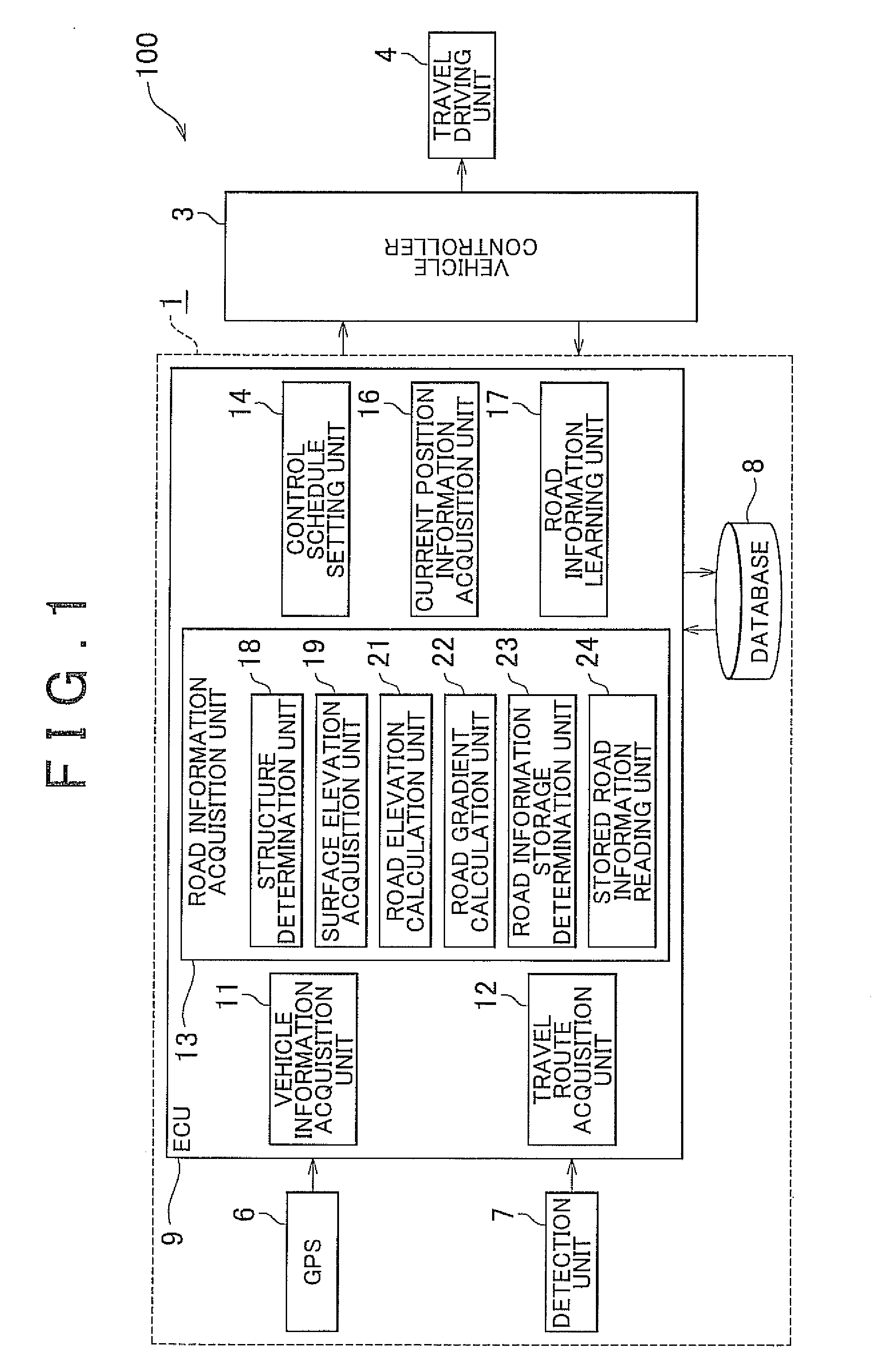 Road information acquisition device and road information acquisition method
