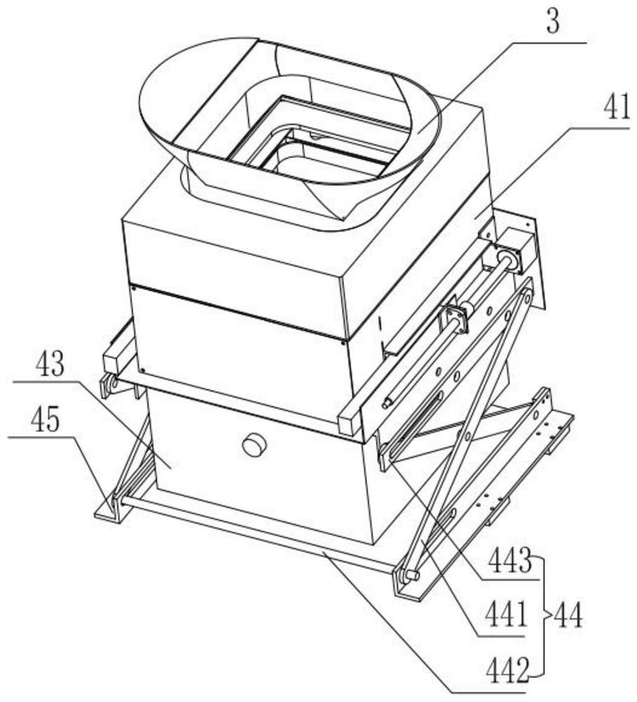 Nursing bed with automatic packaging function and working method