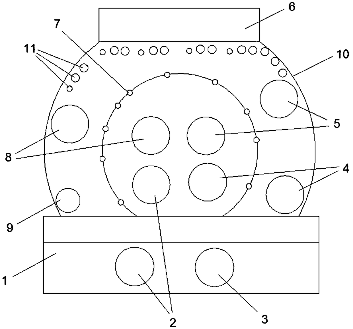 Vacuum ion plating Ag nano composite coating fastener and preparation method