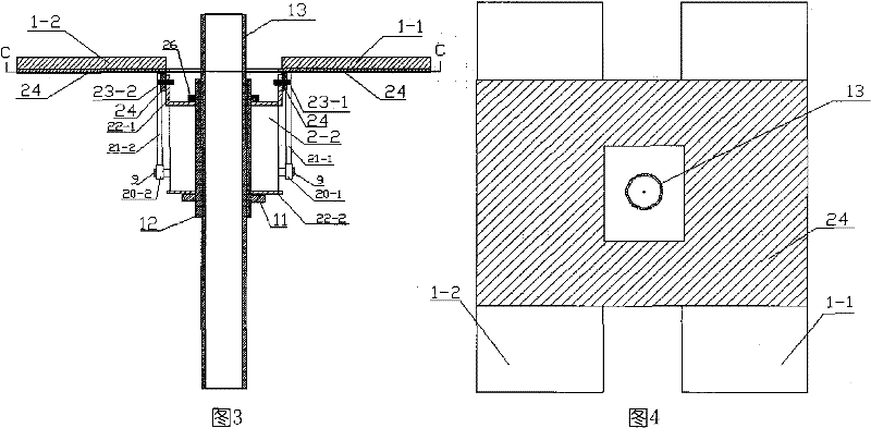 Large-power soft-driving pitch tracking three-dimensional solar light collecting device