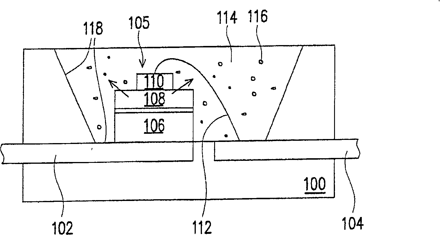 Illuminating device and surface lighting source device and flat display device with the same