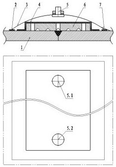 A method for airtight detection of composite mold