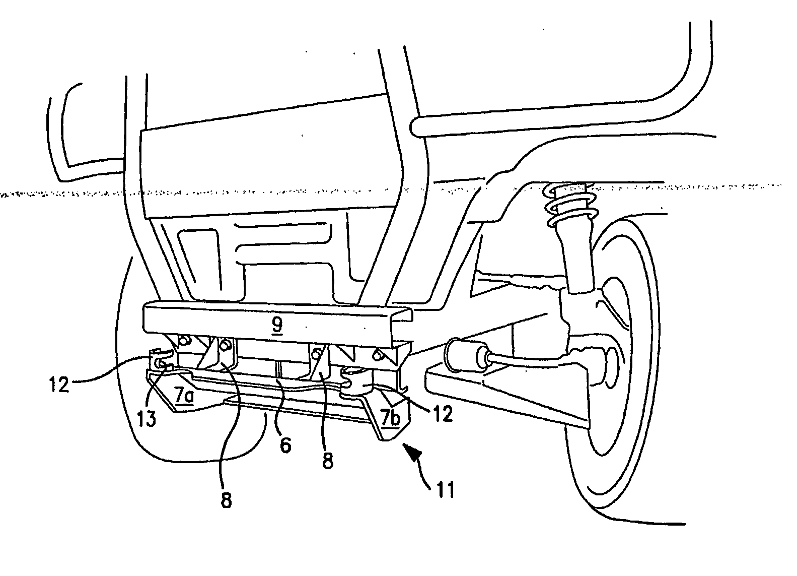 Vehicle mount assembly for a utilitarian accessory