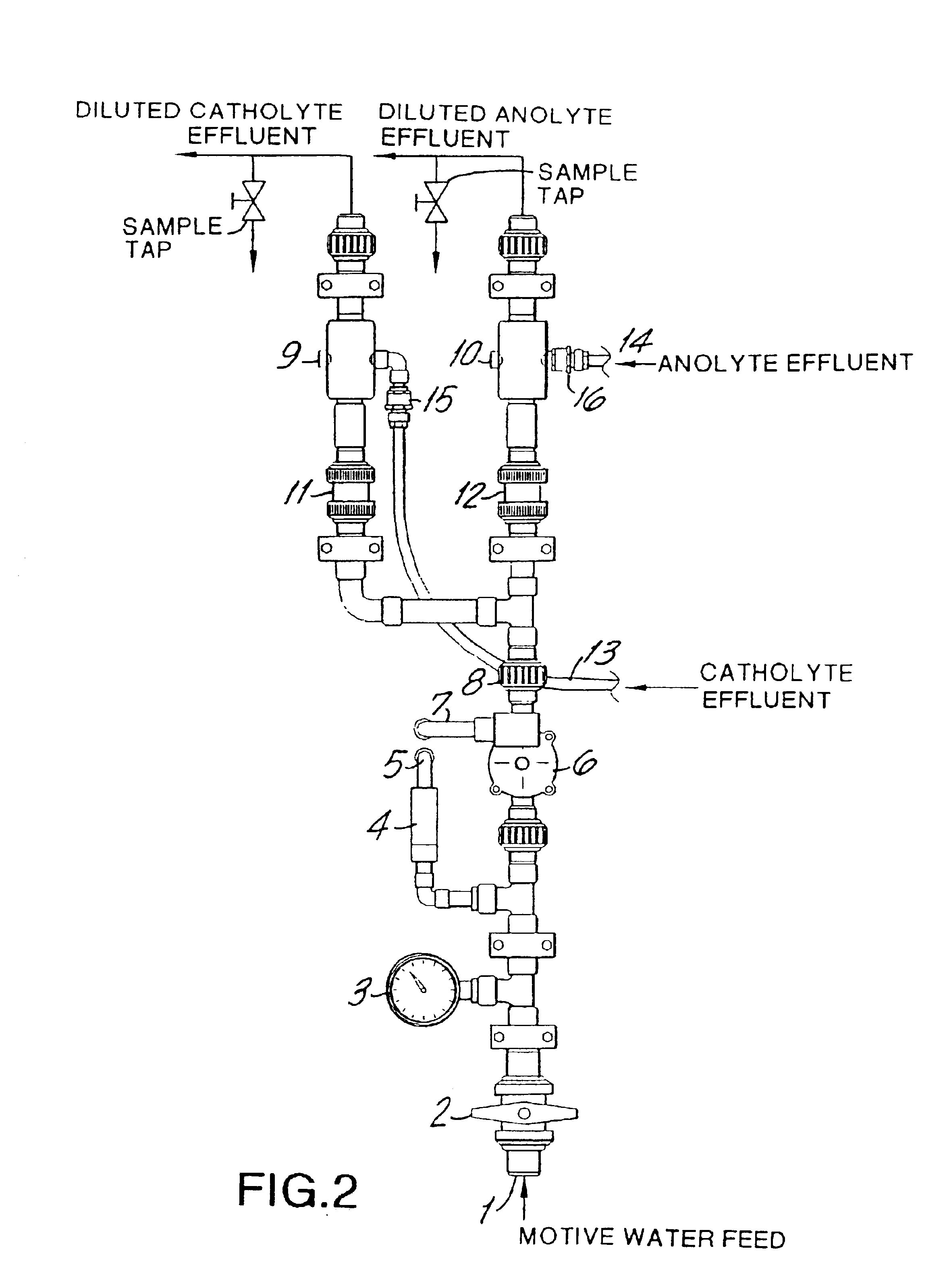 Generator for generating chlorine dioxide under vacuum eduction in a single pass