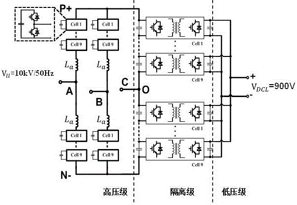 Novel three-phase current converter topology based on modular multilevel converter