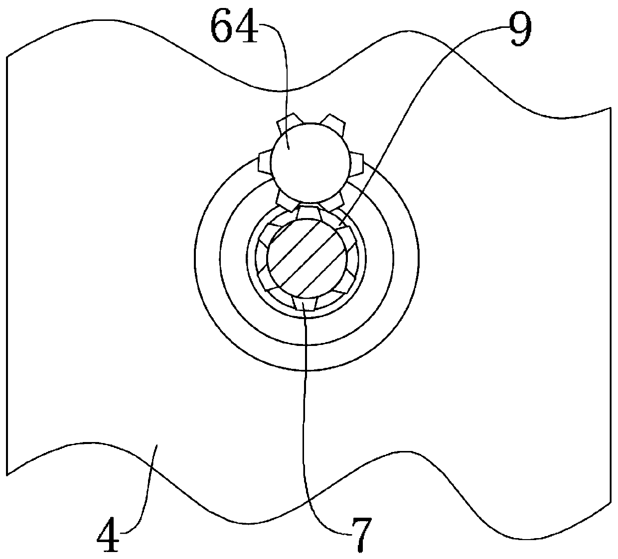 A stamping die clamping device with angle adjustment function