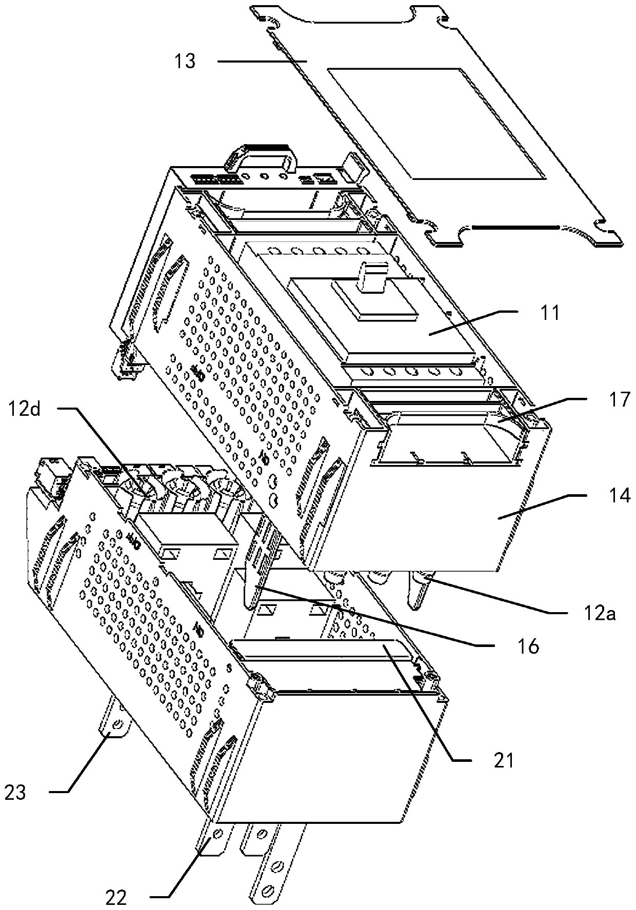 Hot-plug assembly used in matched mode with circuit breaker and circuit breaking arrangement